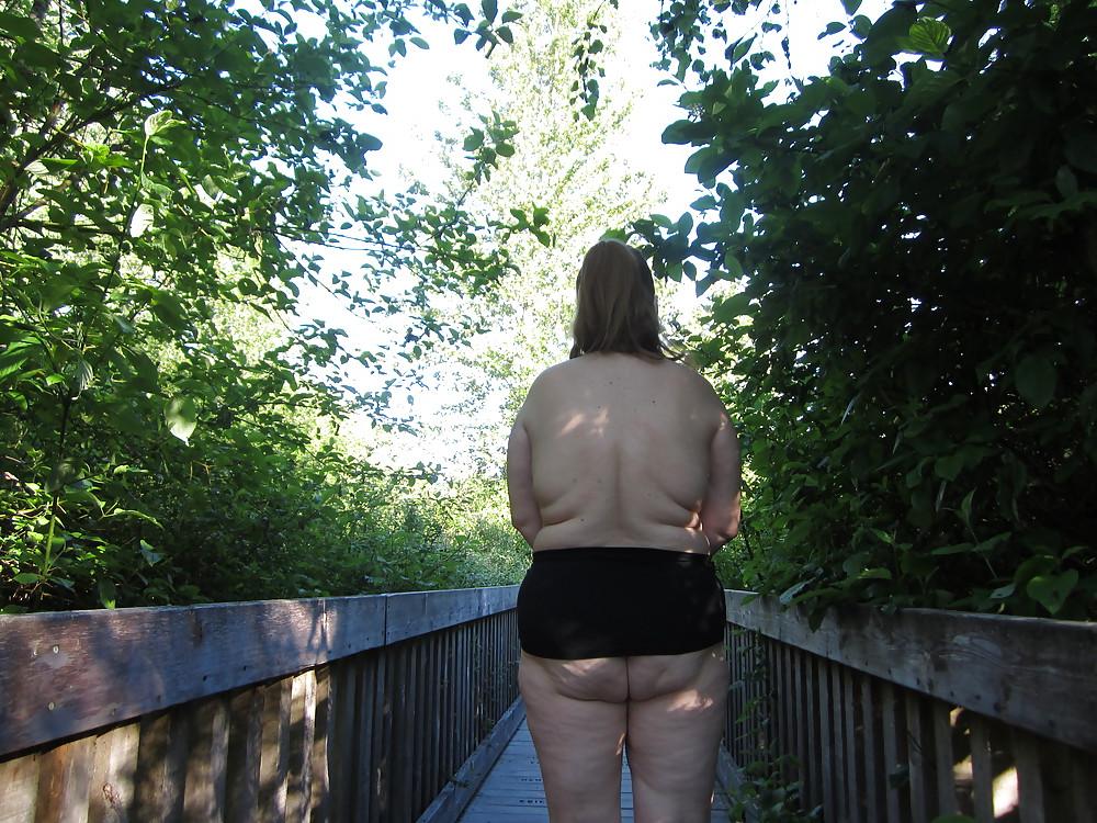 21P Topless walk