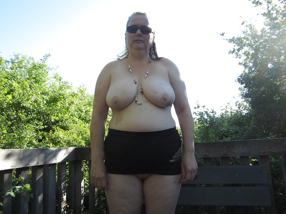 21P Topless walk