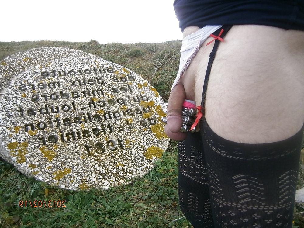 9P Exhib in public sexe hot outdoor cock flashing 