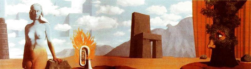 25P Painted EroPorn Art 110 -  Rene Magritte