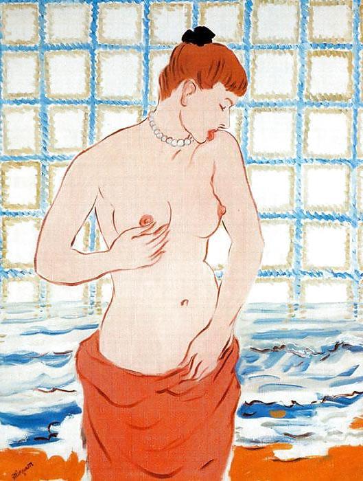 25P Painted EroPorn Art 110 -  Rene Magritte