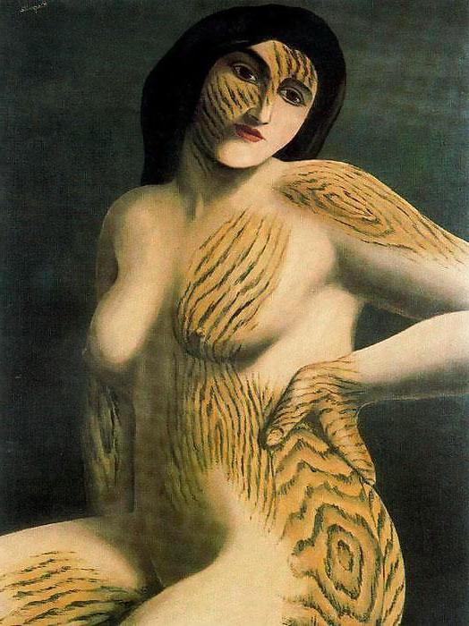 25P Painted EroPorn Art 110 -  Rene Magritte
