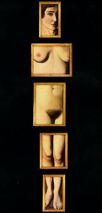 25P Painted EroPorn Art 110 -  Rene Magritte