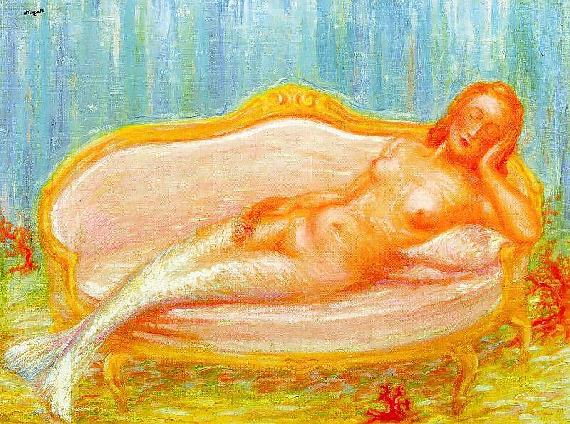 25P Painted EroPorn Art 110 -  Rene Magritte