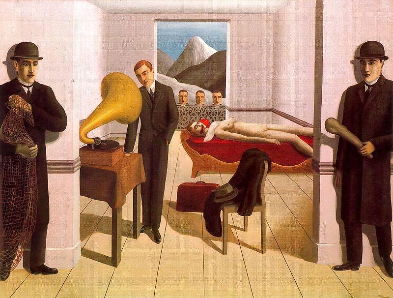 25P Painted EroPorn Art 110 -  Rene Magritte