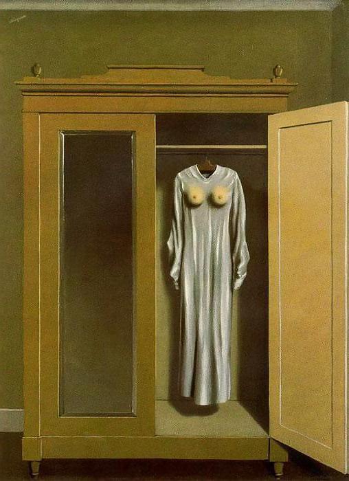 25P Painted EroPorn Art 110 -  Rene Magritte