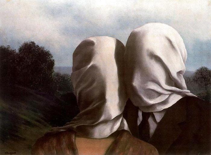 25P Painted EroPorn Art 110 -  Rene Magritte