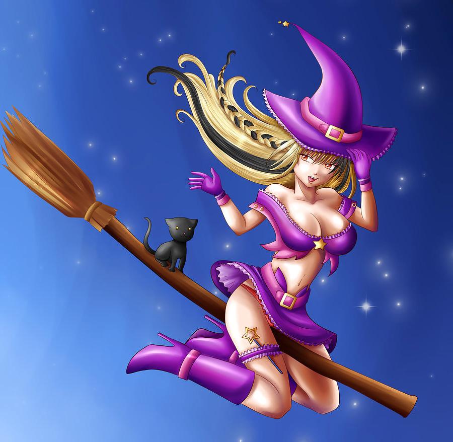 24P Sexy Halloween Cartoon Art