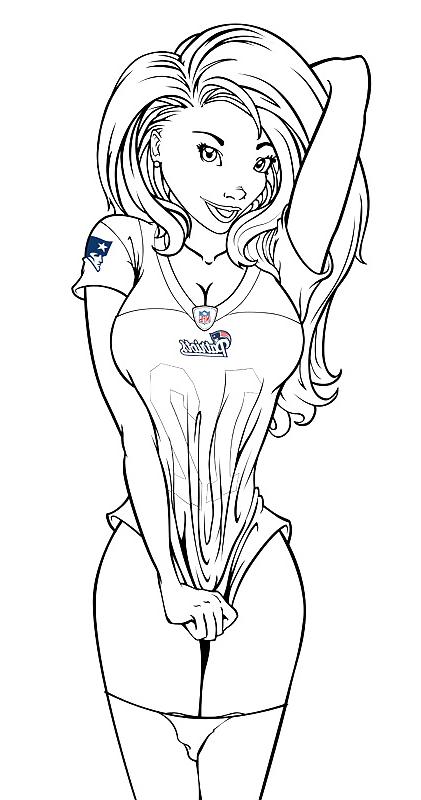 19P 3D -Cartoon-0033- JackAnita's Art-Nude gal. -5- no color