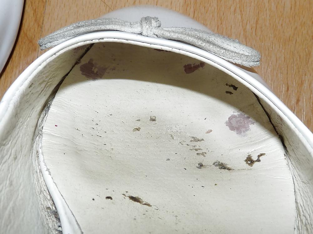 16P Wifes high heels shoes flats ballerinas feet 5