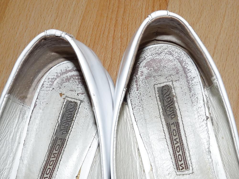 16P Wifes high heels shoes flats ballerinas feet 5