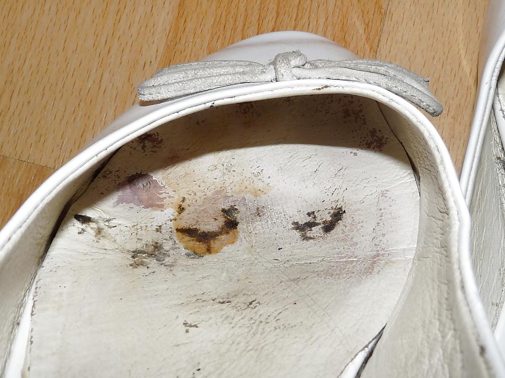 16P Wifes high heels shoes flats ballerinas feet 5