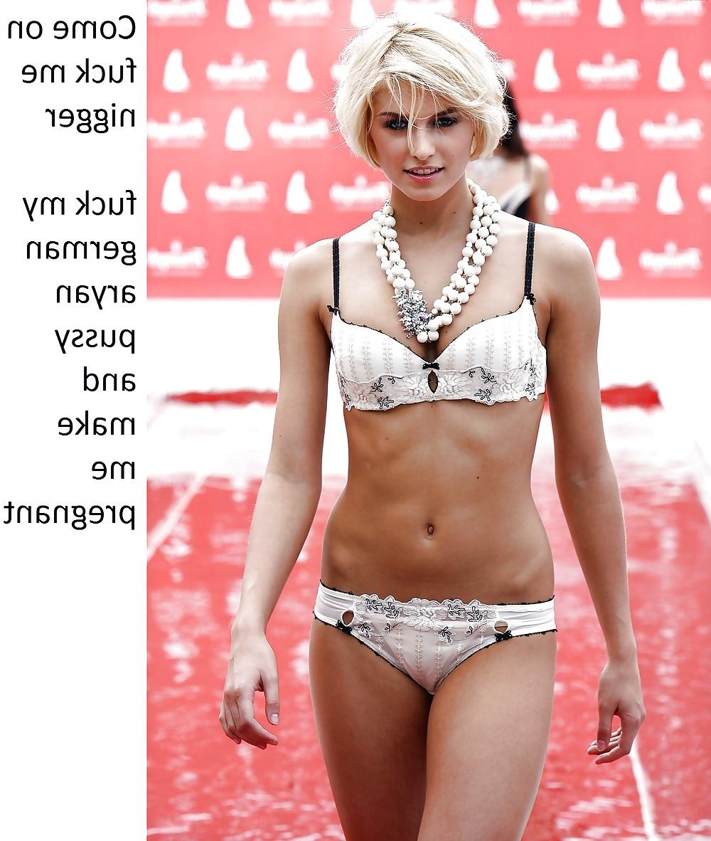 22P German  Aryan bitch  wanna make black babys