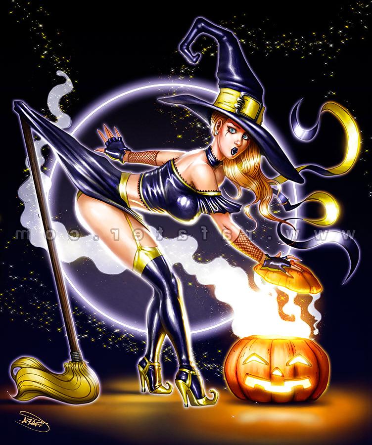 25P Sexy Halloween Toon Art 2