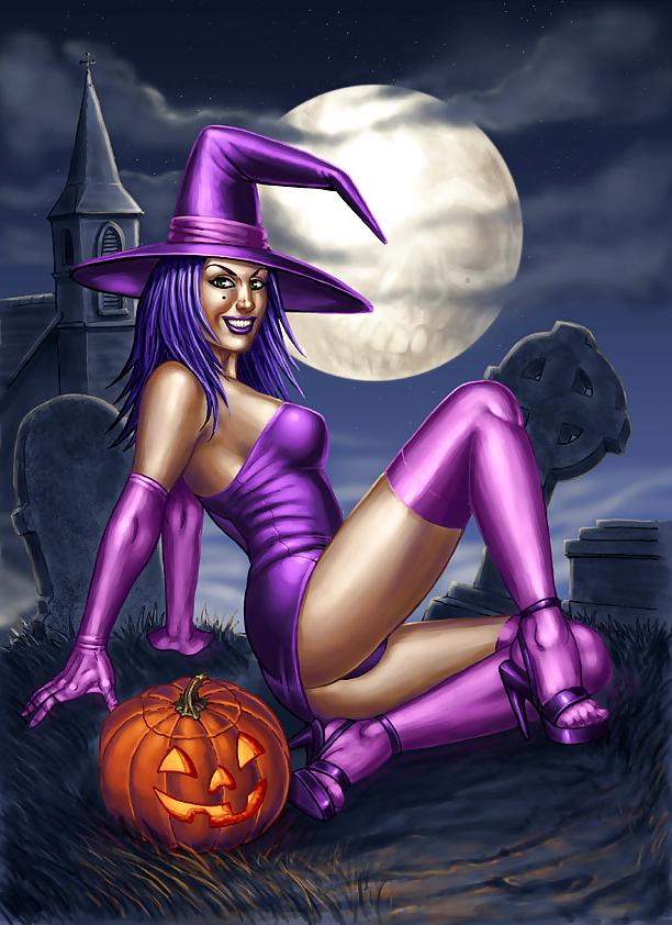 25P Sexy Halloween Toon Art 2