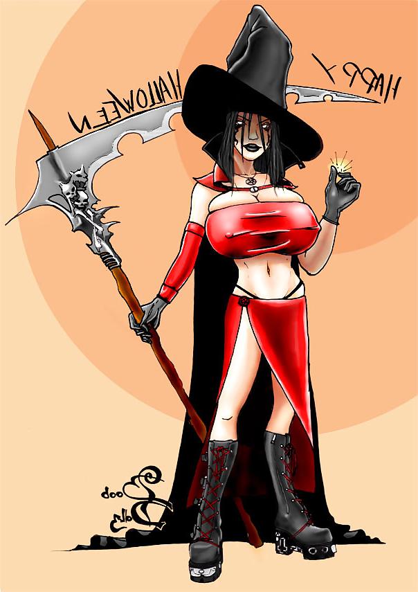 25P Sexy Halloween Toon Art 2