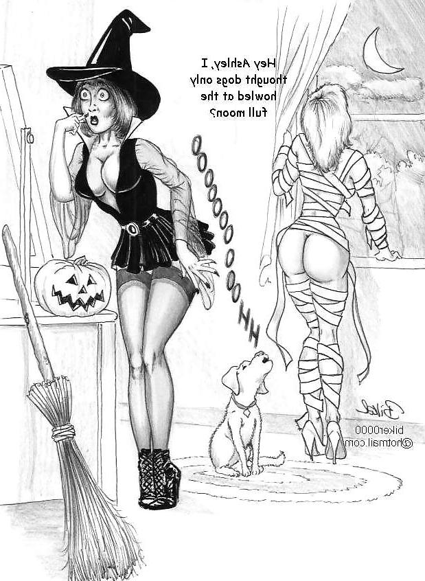 25P Sexy Halloween Toon Art 2