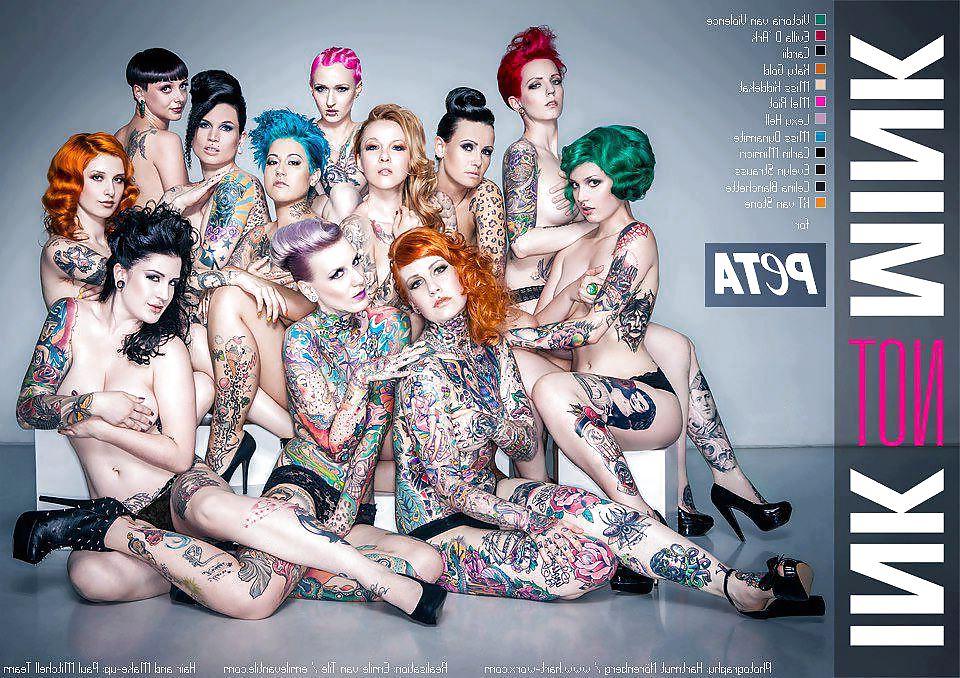 25P Tattoo models 1.1 (male & female)