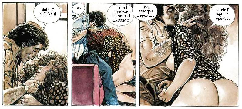 13P Erotic Comic Art 15 - The Postman