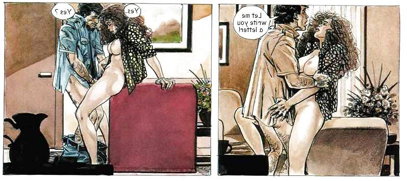 13P Erotic Comic Art 15 - The Postman