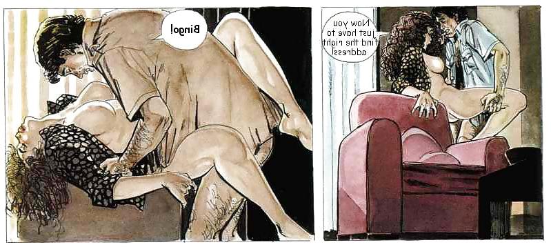 13P Erotic Comic Art 15 - The Postman