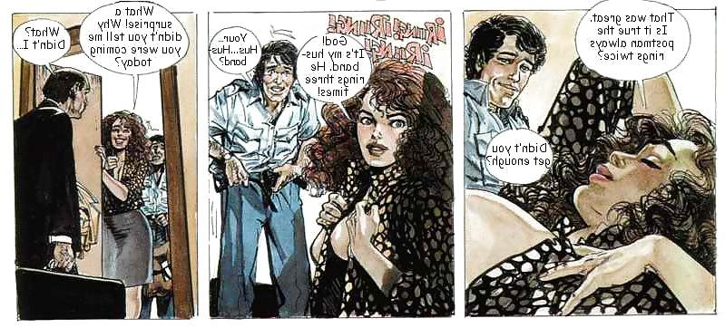 13P Erotic Comic Art 15 - The Postman