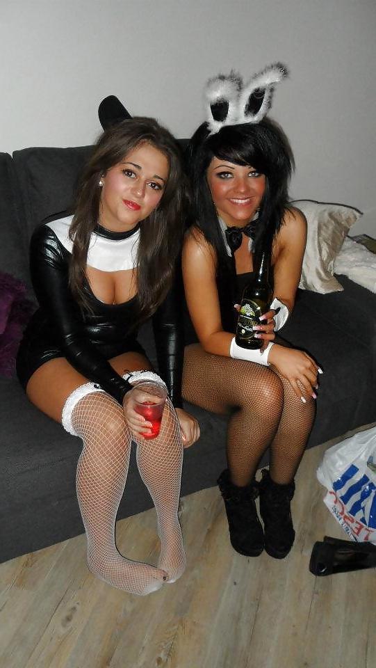 25P Random dirty british UK chav sluts slags and uni whores 4
