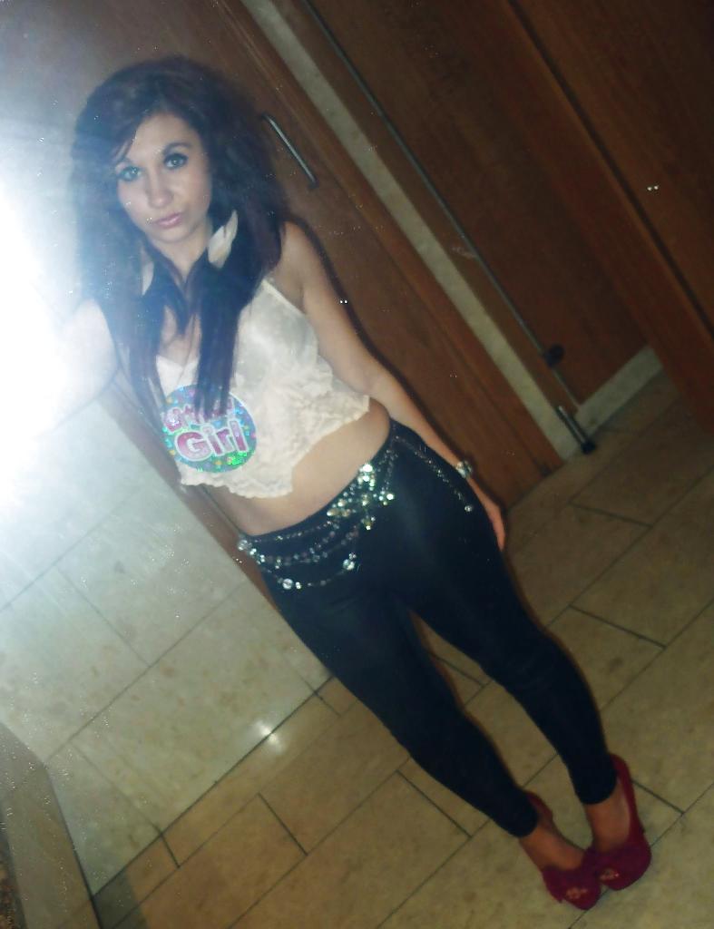 25P Random dirty british UK chav sluts slags and uni whores 4