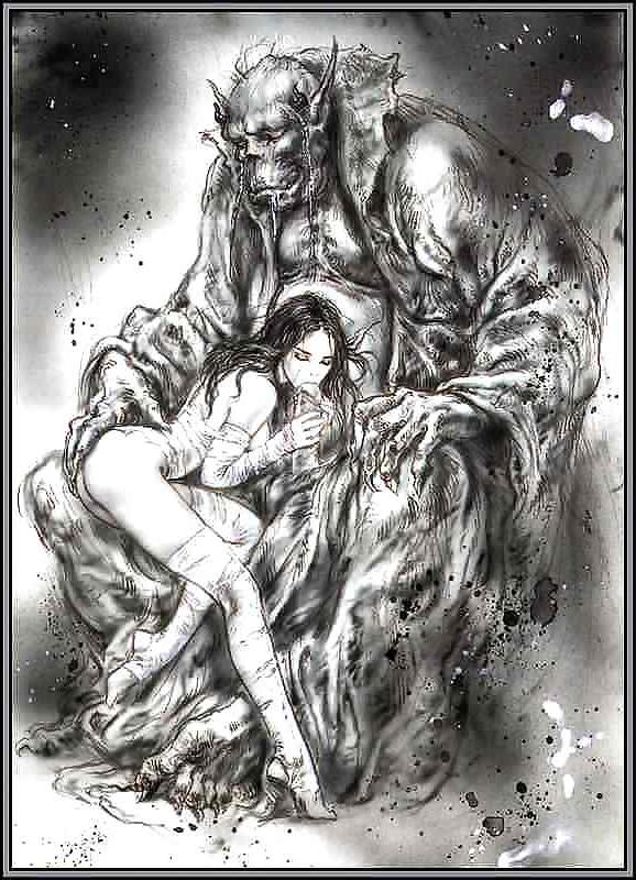 19P Them. Drawn Porn Art 20 - The Beauty and the Beast