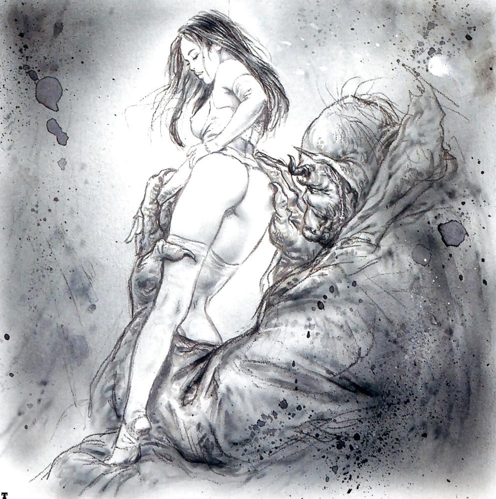 19P Them. Drawn Porn Art 20 - The Beauty and the Beast