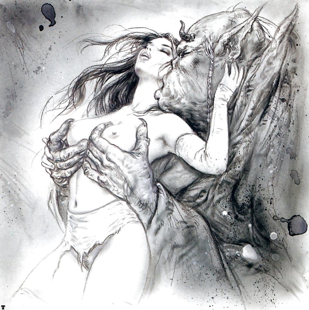 19P Them. Drawn Porn Art 20 - The Beauty and the Beast