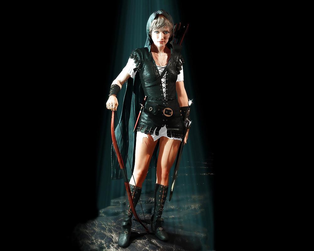 25P Female Archer