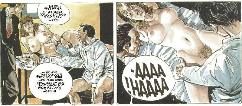 13P Erotic Comic Art 29 - Medical Treatment