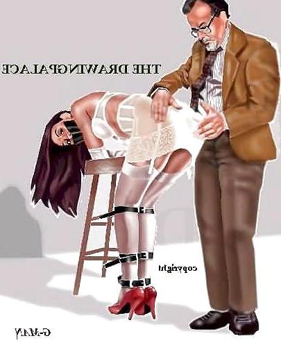 12P The exciting BDSM art of G-Man features beautiful women