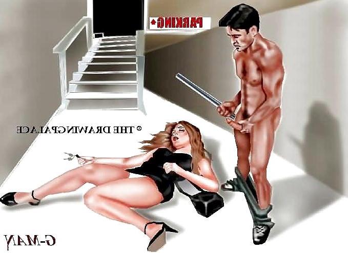12P The exciting BDSM art of G-Man features beautiful women