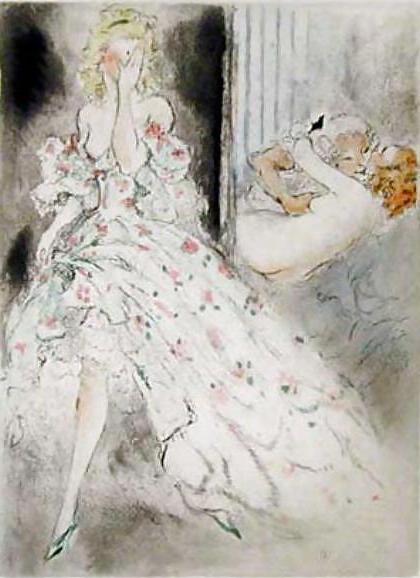 17P Painted EroPorn Art 130 - Artist N.N. (14) c. 1925