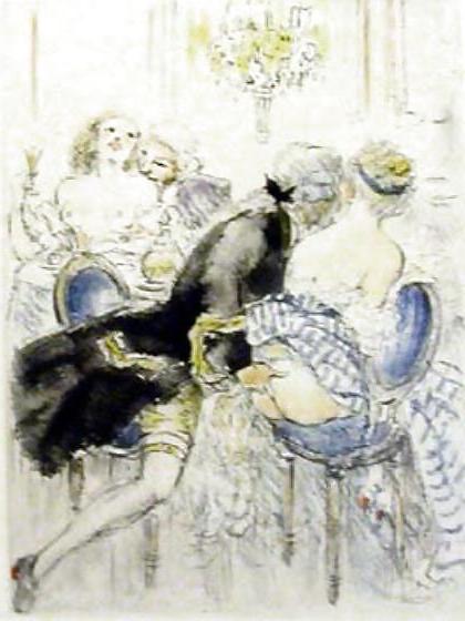 17P Painted EroPorn Art 130 - Artist N.N. (14) c. 1925