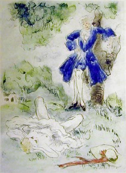 17P Painted EroPorn Art 130 - Artist N.N. (14) c. 1925