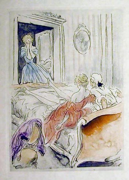 17P Painted EroPorn Art 130 - Artist N.N. (14) c. 1925