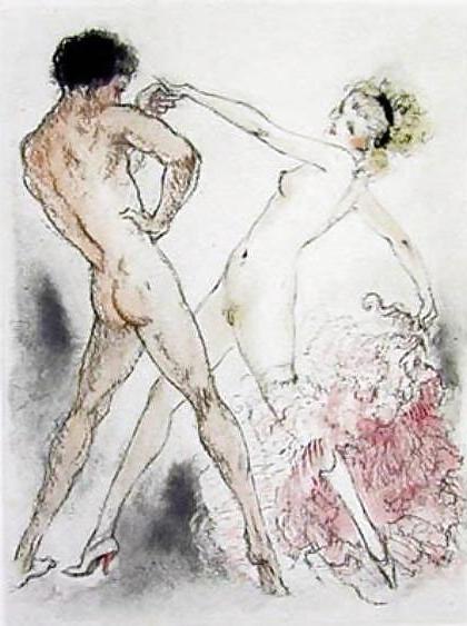 17P Painted EroPorn Art 130 - Artist N.N. (14) c. 1925