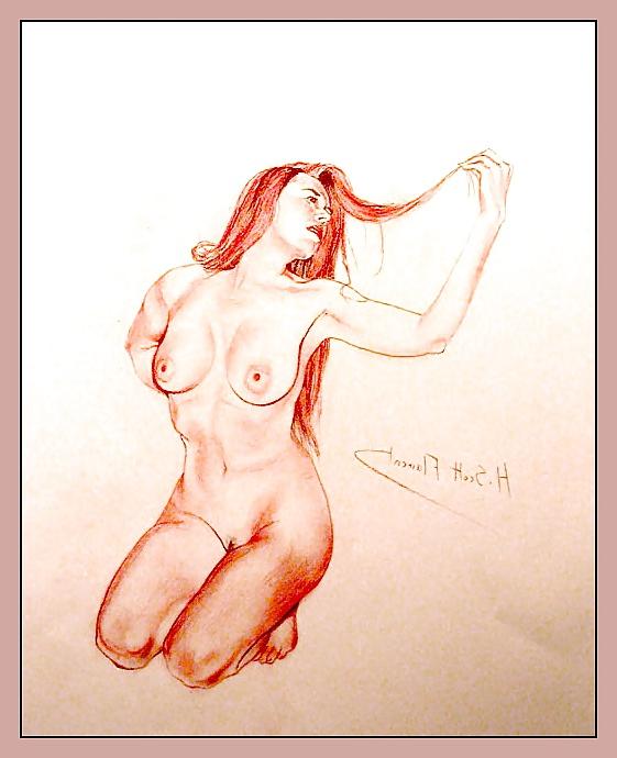 23P Drawn EroPorn Art 86 - Herve Scott-Flament 
