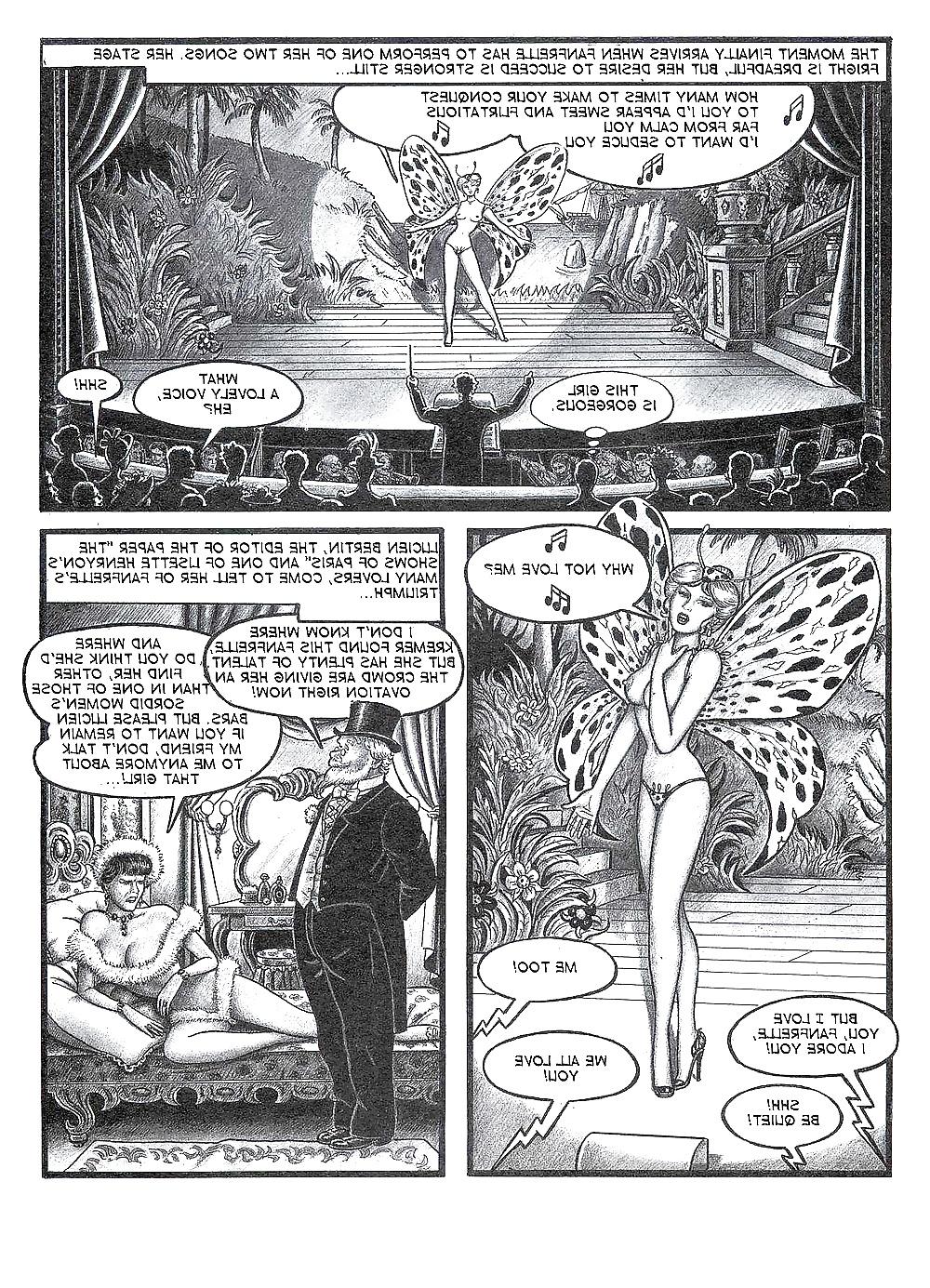 25P Erotic Comic Art 33 - Fanfrelle in Paris 1