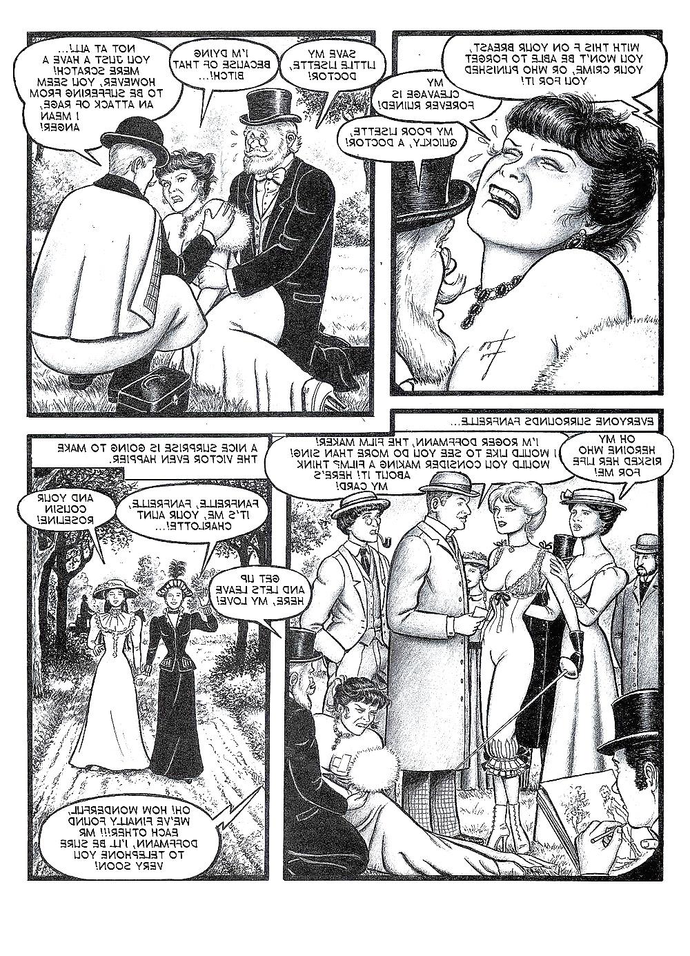 25P Erotic Comic Art 33 - Fanfrelle in Paris 1