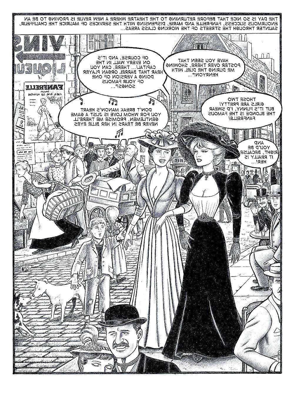 25P Erotic Comic Art 33 - Fanfrelle in Paris 1
