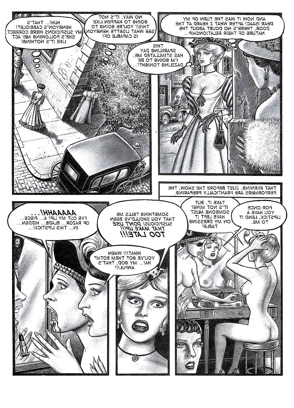 25P Erotic Comic Art 33 - Fanfrelle in Paris 1