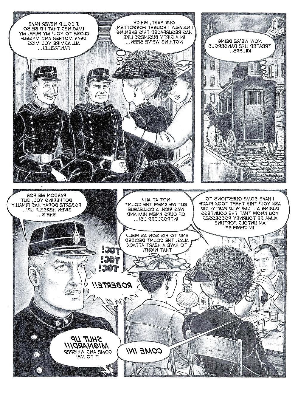 25P Erotic Comic Art 33 - Fanfrelle in Paris 1