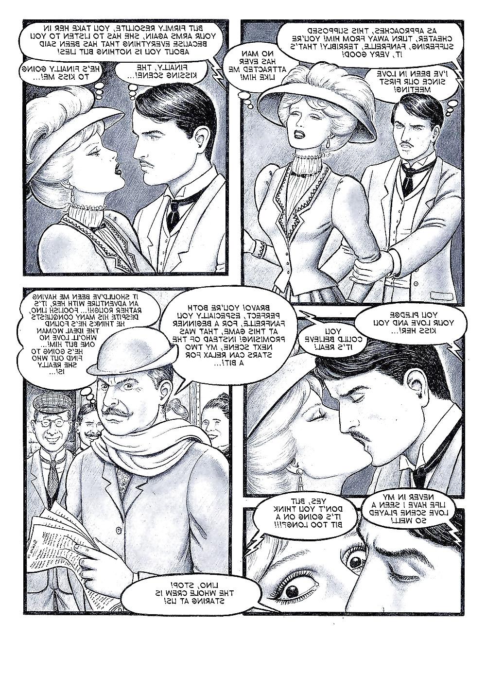 25P Erotic Comic Art 33 - Fanfrelle in Paris 1