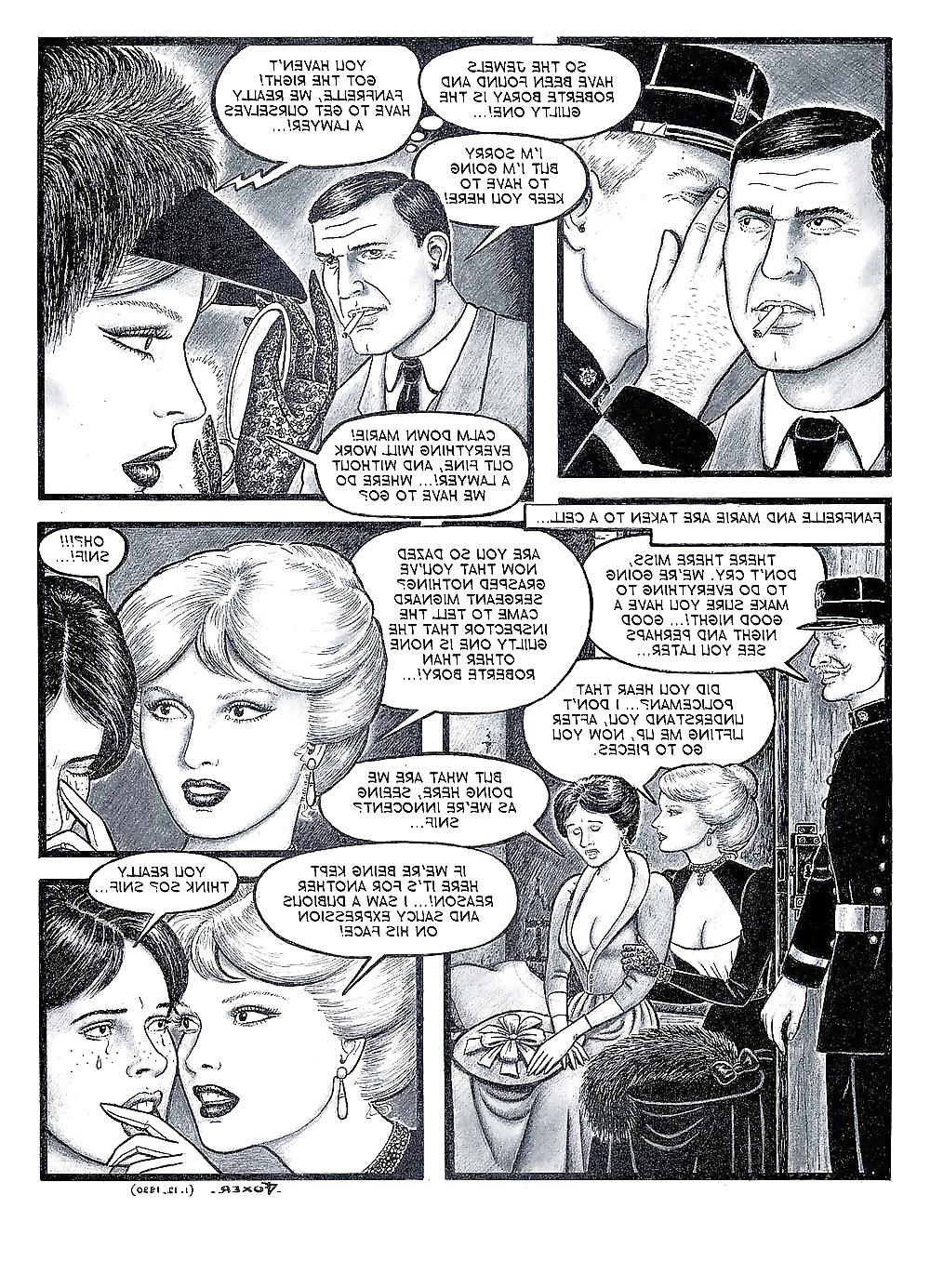 25P Erotic Comic Art 33 - Fanfrelle in Paris 1