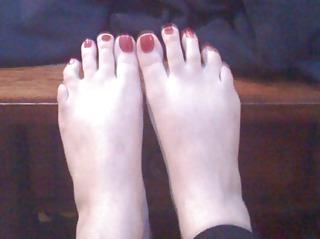 4P Feet Toes bbw chubby milf 3