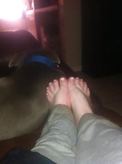 4P Feet Toes bbw chubby milf 3